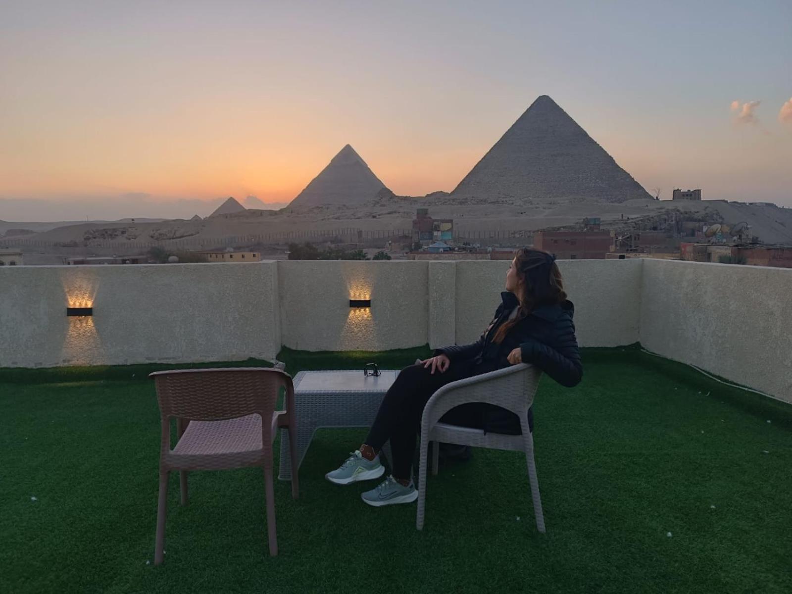Best Four Pyramids View Kafret el-Gabal Exteriér fotografie